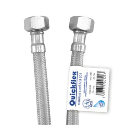ΣΠΙΡΑΛ ΣΥΝΔΕΣΗΣ INOX QUICKFLEX Θ.Θ. 1/2Χ1/2
