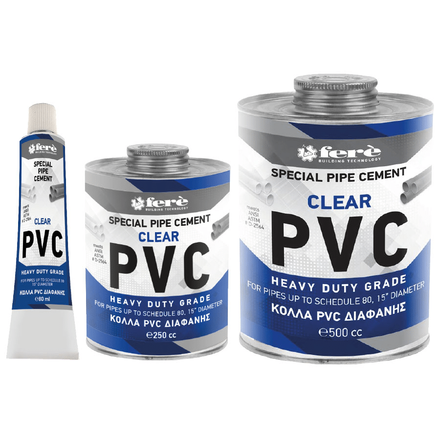 Κόλλα PVC Διάφανη